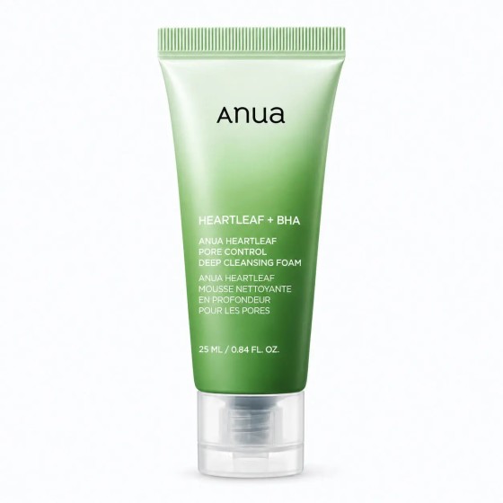 Anua Heartleaf Quercetinol Pore Deep Cleansing Foam 25mL (Travel Size Mini)