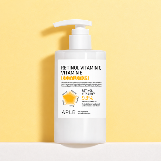 APLB Retinol Vitamin C Vitamin E Body Lotion 300ml