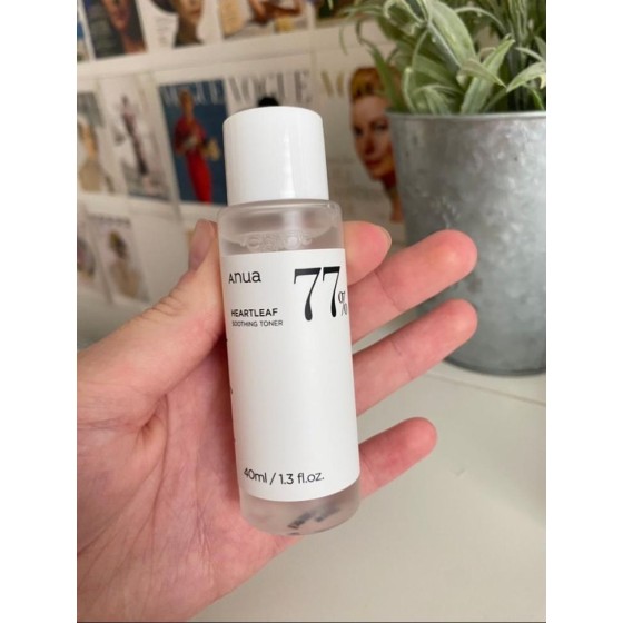 Anua 77% Heartleaf Mini Soothing Toner - 40ml